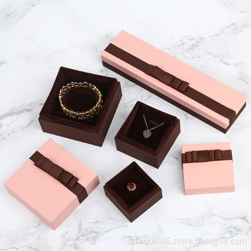 Factory wholesale Custom jewelry box Jewelry box with bracelet Confession Gift Box